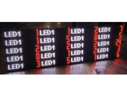 LED ÜRETİM ADET SAYICI 6X80X128 CM